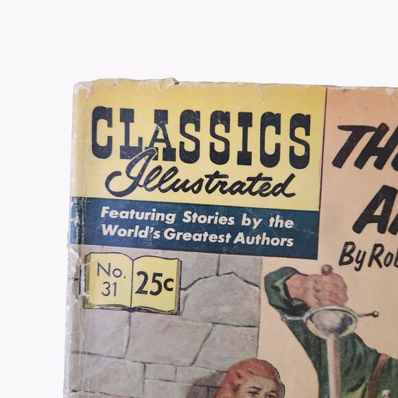 Classics Illustrated The Black Arrow #31 1946 Comic Book Collector - Picture 3 of 4